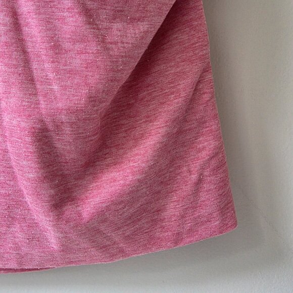 PATAGONIA W's Glorya T Shirt Dress | Small | Pink Ruched 50+ UPF Short Sleeves - Picture 3 of 9